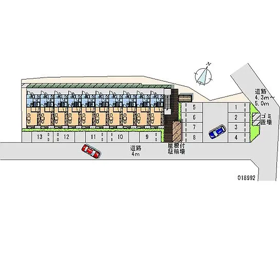 名古屋市緑区万場山１丁目 月極駐車場